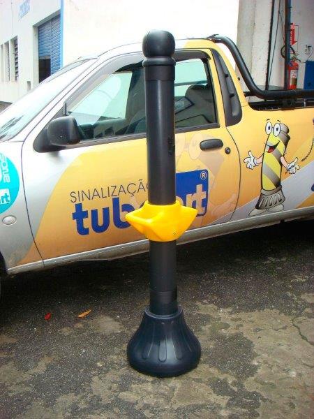 Pedestal pvc preto