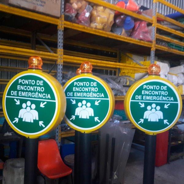 Placas de sinalização industrial