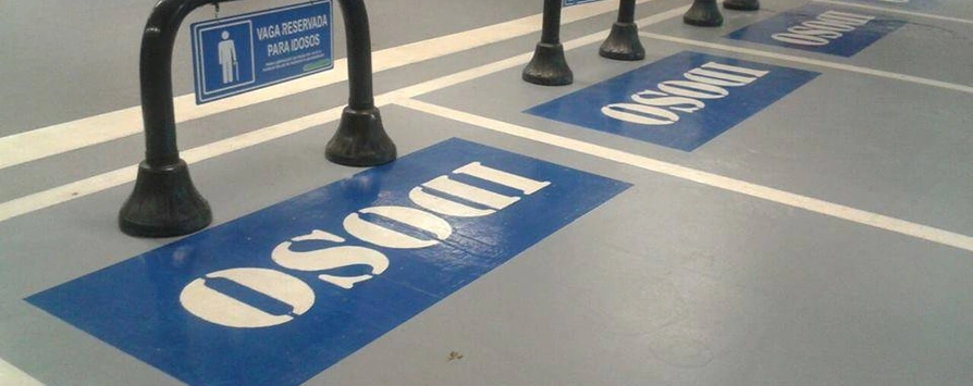 Cavalete para Placa de Sinalização