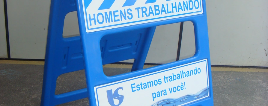 Cavalete para Sinalização de Trânsito