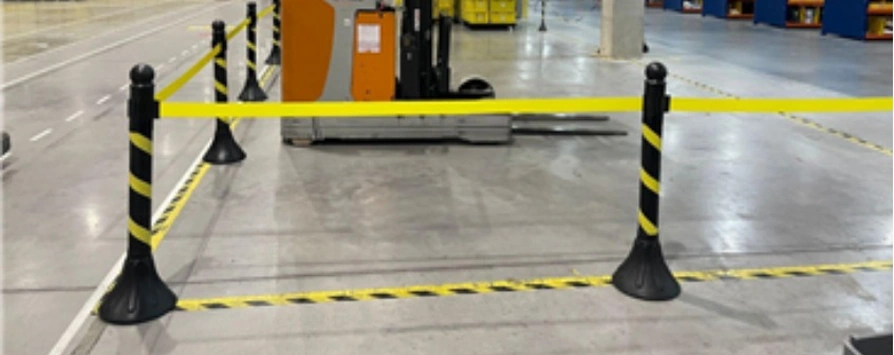 Cavalete Retrátil de Advertência