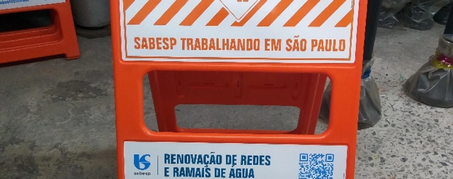 Cavaletes de Sinalização Portáteis