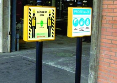 Placa de Covid 19 da Tuboart