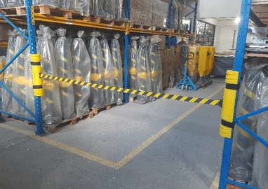 Solução para Proteção de Racks Porta-Paletes da Tuboart