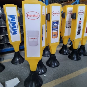 Pedestal Totem Personalizado Retrátil da Tuboart