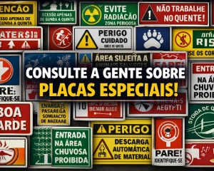 Placas Personalizadas da Tuboart
