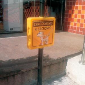 Pedestal Estacionamento Para Cachorro Pedestal Estacionamento Para Cachorro